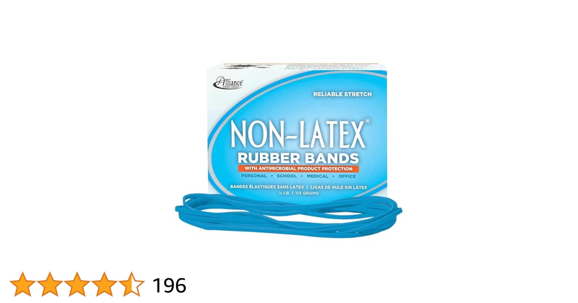 Amazon.com : Alliance Non-Latex Latex Rubber Bands with